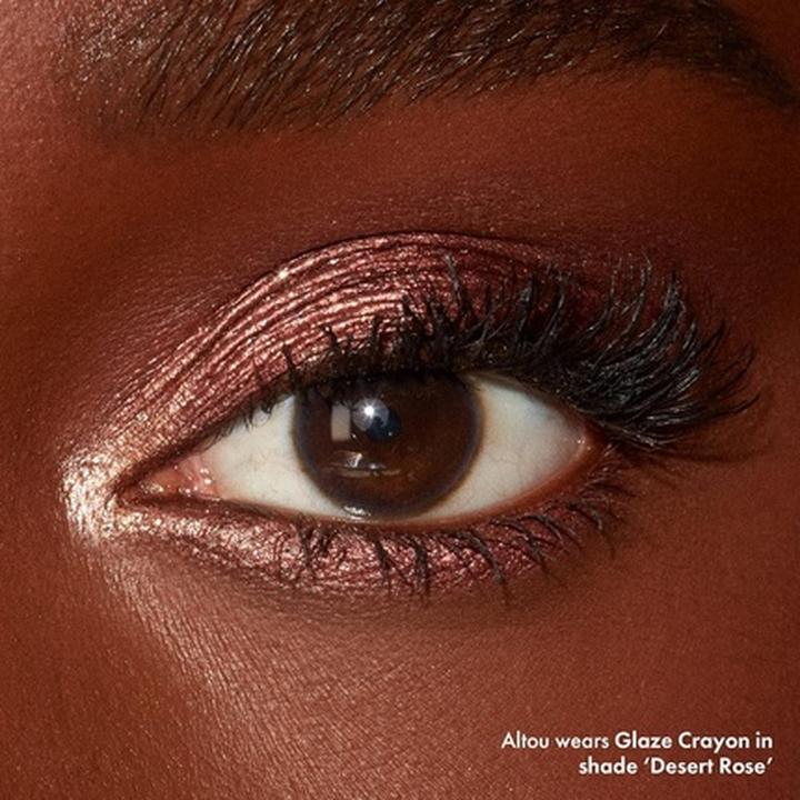 Actual product image Iconic London Glaze Crayon Dual Ended Eyeshadow Stick for Sparkling Wet Look