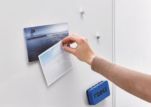 Produktbild Dahle 95900, Tafelmagnet, Silber, 10 mm, 10 mm, 10 mm, 4 Stück(e) (4 x)