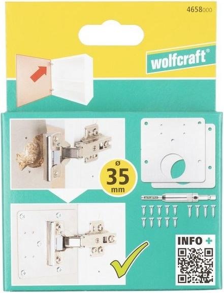 Actual product image wolfcraft Reparaturset für Topfscharniere