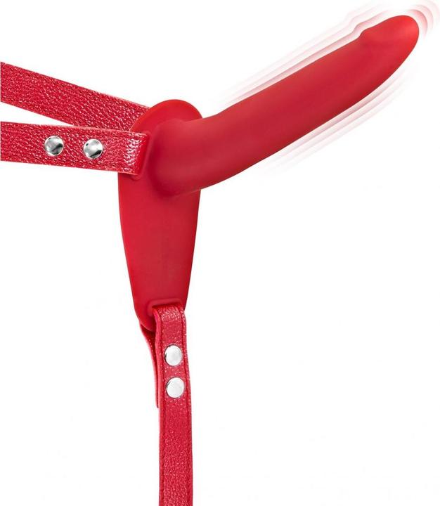 Image du produit Fetish Tentation Gode ceinture rouge vibrant