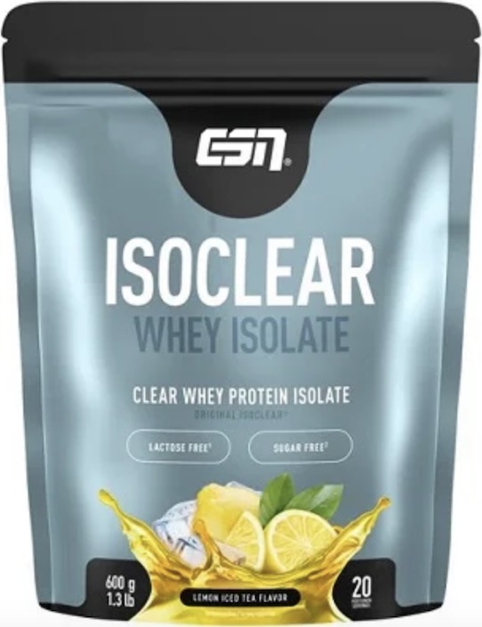Produktbild ESN Isoclear Whey Isolate (Zitrone, 1 Stk., 600 g)