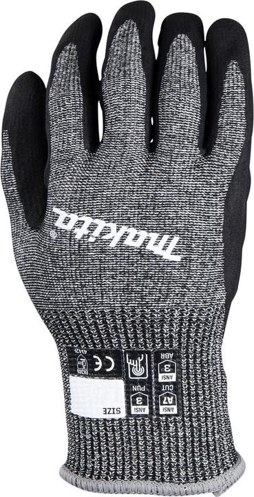 Produktbild Makita Zubehör P-84735 Arbeitshandschuh mit hohem Schnittschutz Grösse XL (10)