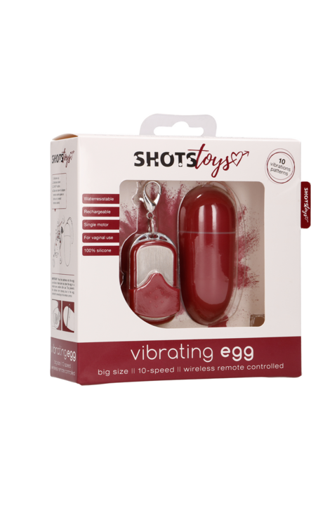Produktbild Doc Johnson 10 Speed Remote Vibrating Egg