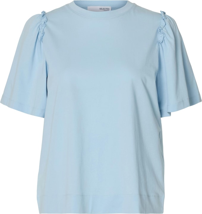 Selected Femme Slfpenelope 2/4 Ruffle Tee Noos