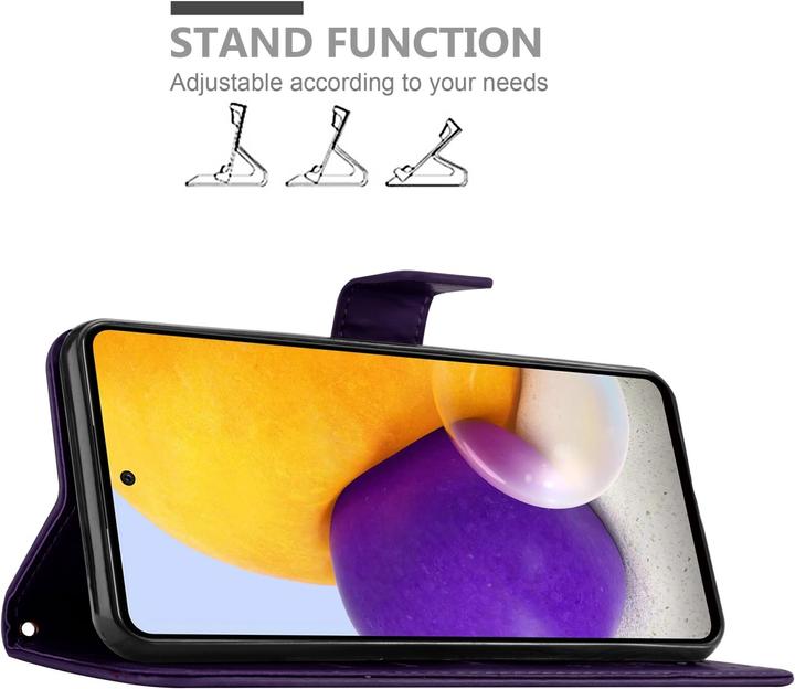 Image du produit Cadorabo Housse Flower Book pour Samsung Galaxy A73 5G (Samsung Galaxy A73 5G)