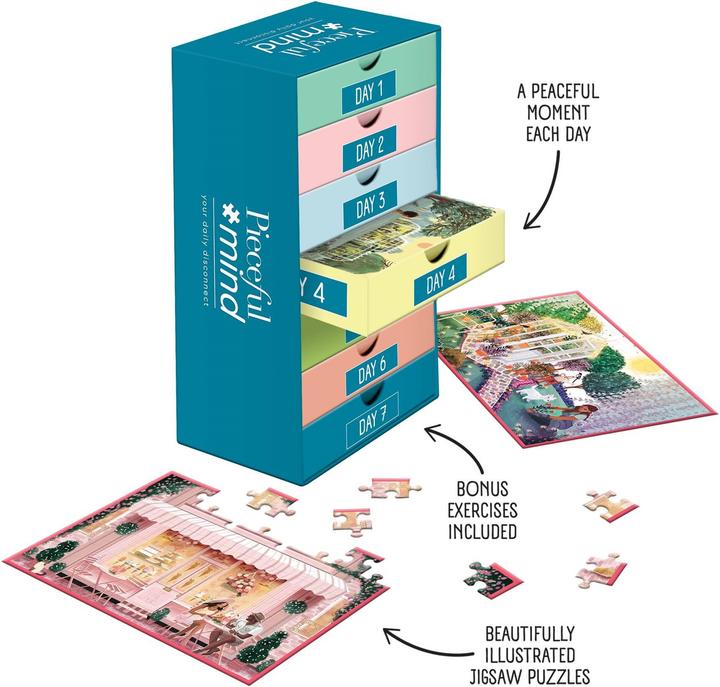 Immagine prodotto Puzzle Pieceful Mind Peaceful (54 pezzi)