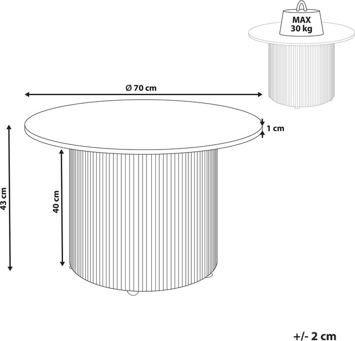 Produktbild Beliani Leona