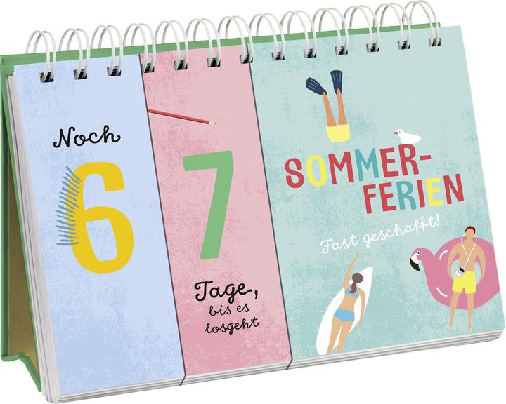 Produktbild Mein Schulstart- und Ferien-Countdown (Harter Einband, Deutsch)