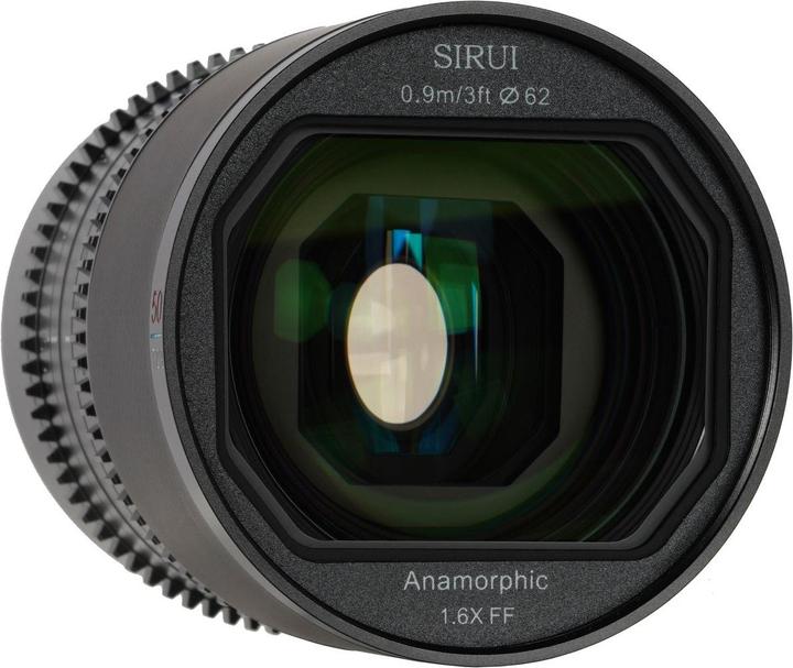 Produktbild Sirui Saturn 50mm T2.9 1.6x anamorphotes Carbon-Vollformat-Objektiv Nikon Z Z50B (Blue Flare) (Nikon Z, Vollformat)