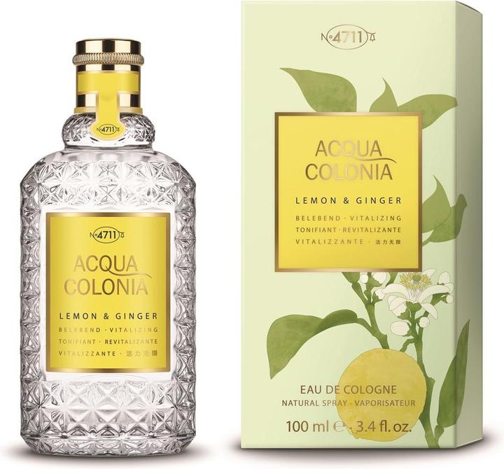 Produktbild Acqua Colonia 4711 4711 Acqua Colonia Eau de Cologne Lemon & Ginger 100 ml (Eau de cologne, 100 ml)