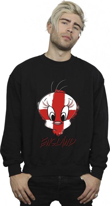 Immagine prodotto Looney Tunes Tweety England Face Felpa Uomo (S)