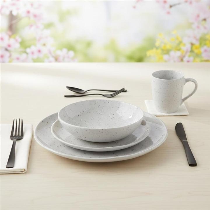 Produktbild Domoletti Little bowl Stracciatella, brown/white, 20.5 cm (20.50 cm, 1x)