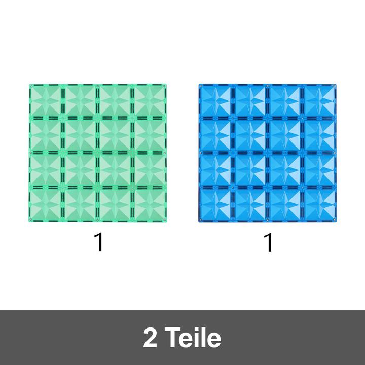 Image du produit Mntl Magnetic Tiles 2 pièces Base Plate Rainbow Pack
