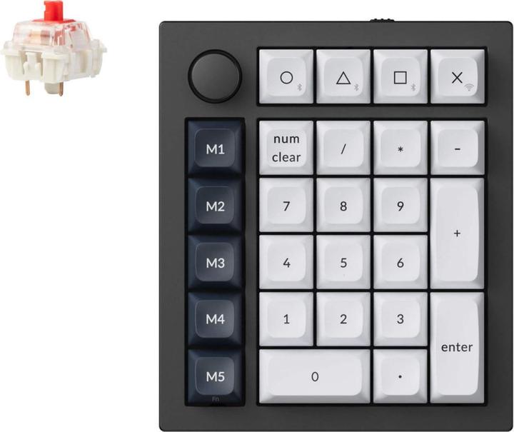 Actual product image Keychron Q0 Max (Numeric keypad, Wireless, Cable)