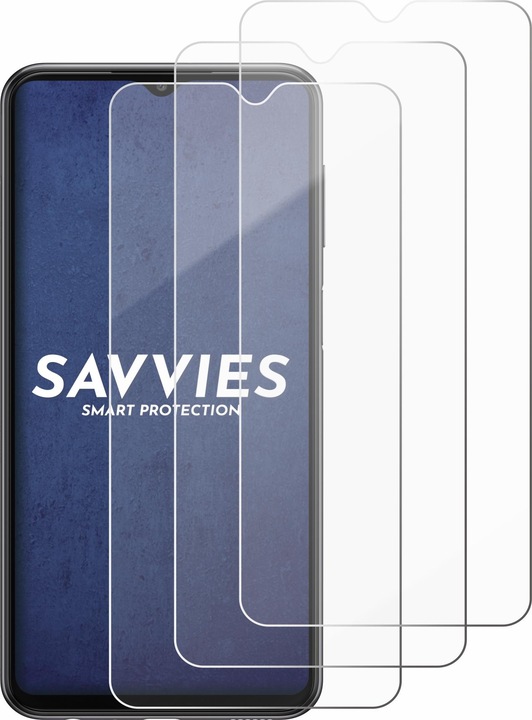Immagine prodotto Savvies Vetro Temperato Pellicola Protettiva (3 Pezzo/i, Samsung Galaxy A23)