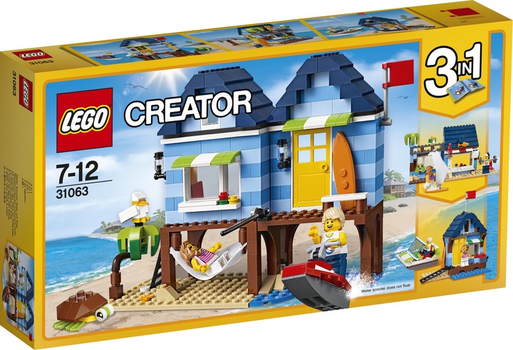Immagine prodotto LEGO Vacanza in spiaggia (31063, LEGO Creator Expert)