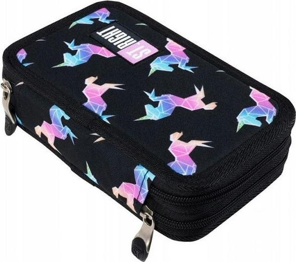 Produktbild St. Majewski Pencil case MAJEWSKI Double pencil case with accessories STRIGHT PC-04 Rainbow Unicorns mkmk MAJEWSK