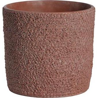 Domoletti, Vaso da fiori, Flower pot BTP06G, cement, red