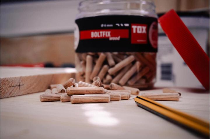 Actual product image Tox Dowel Boltfix 6/30 mm, 250 pieces (250 pcs.)
