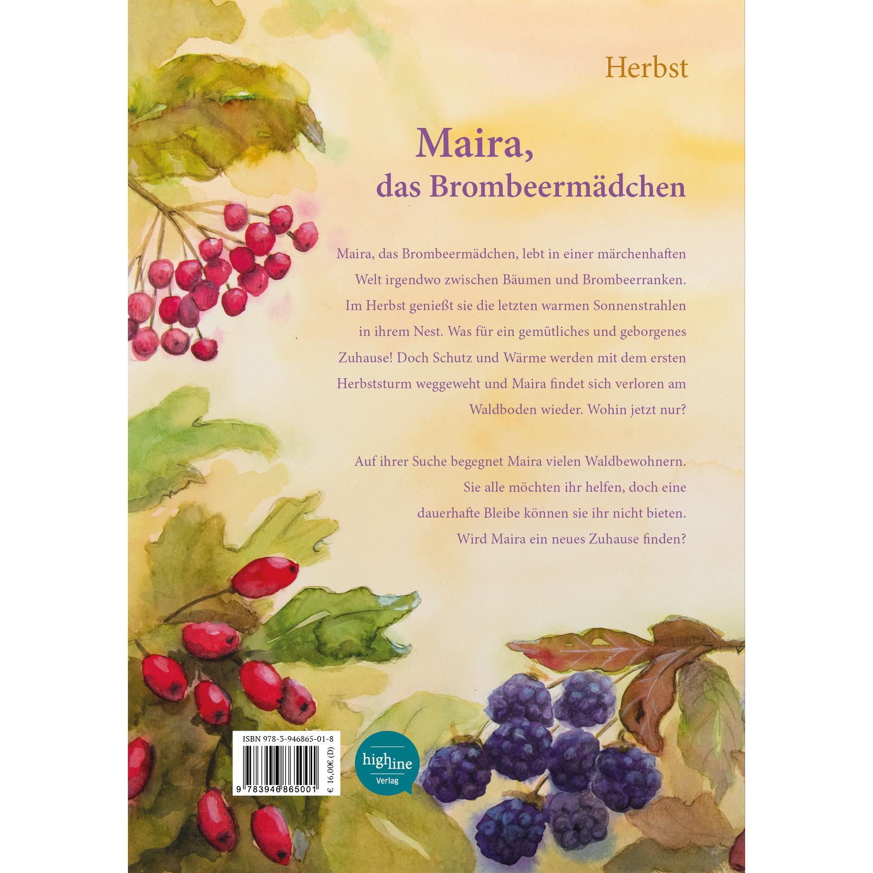 Thumbnail - Maira, das Brombeermädchen, Kinderbücher von Lena Fischer