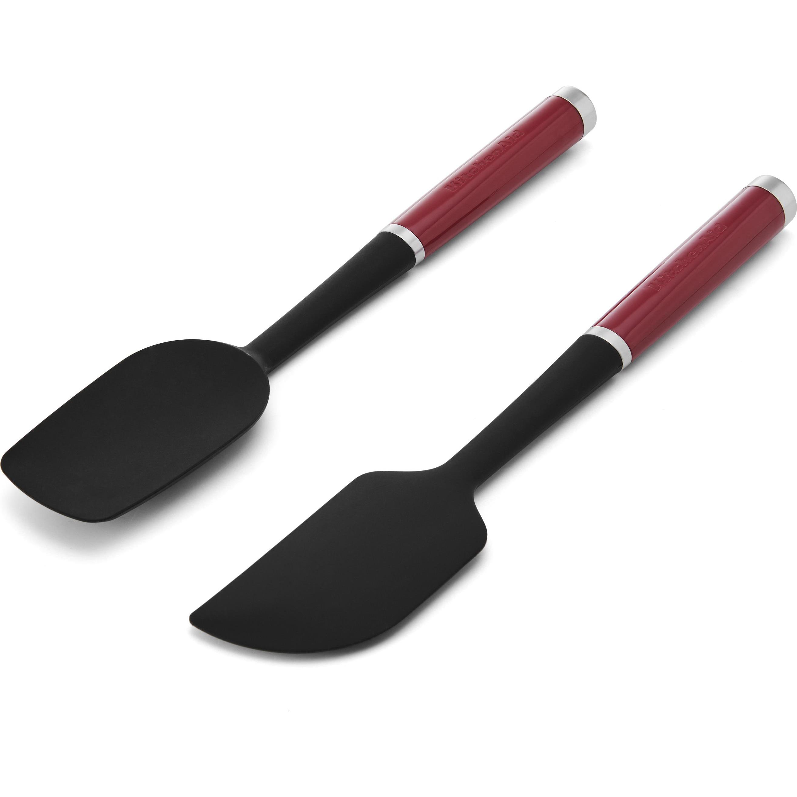 Thumbnail - KitchenAid 2pc Silicone Spatula Set – Empire Red, Backutensilien, Rot