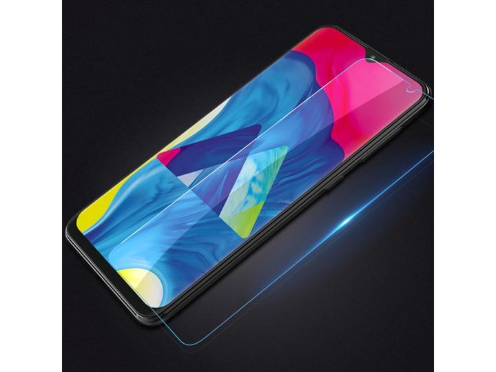 Actual product image Screenguard Samsung Galaxy A50 bulletproof glass protective film Case Friendly Design (Samsung Galaxy A50)