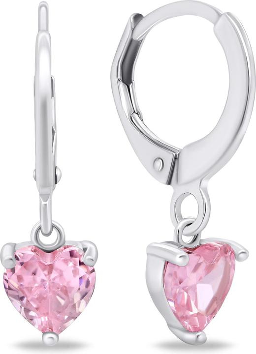 Immagine prodotto Brilio Argento - Orecchini a cerchio in argento Cuore EA654WP