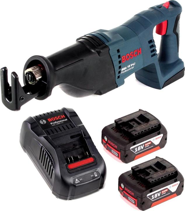 Produktbild Bosch Professional Bosch GSA 18 V-Li Akku Säbelsäge 18V + 2x Akku 5,0Ah + Ladegerät