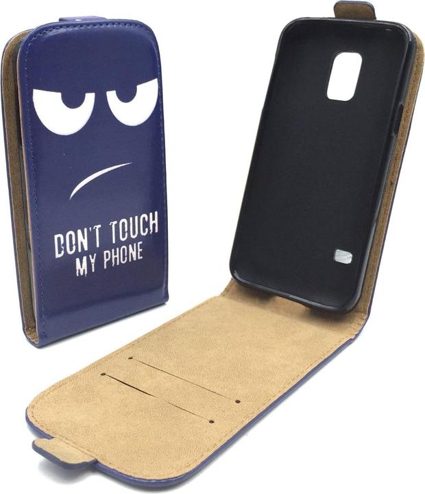 Actual product image König Design Mobile Phone Case for Samsung Galaxy S5 Active Protective Wallet Cover 360 Case Blue (Samsung Galaxy S5 Active)