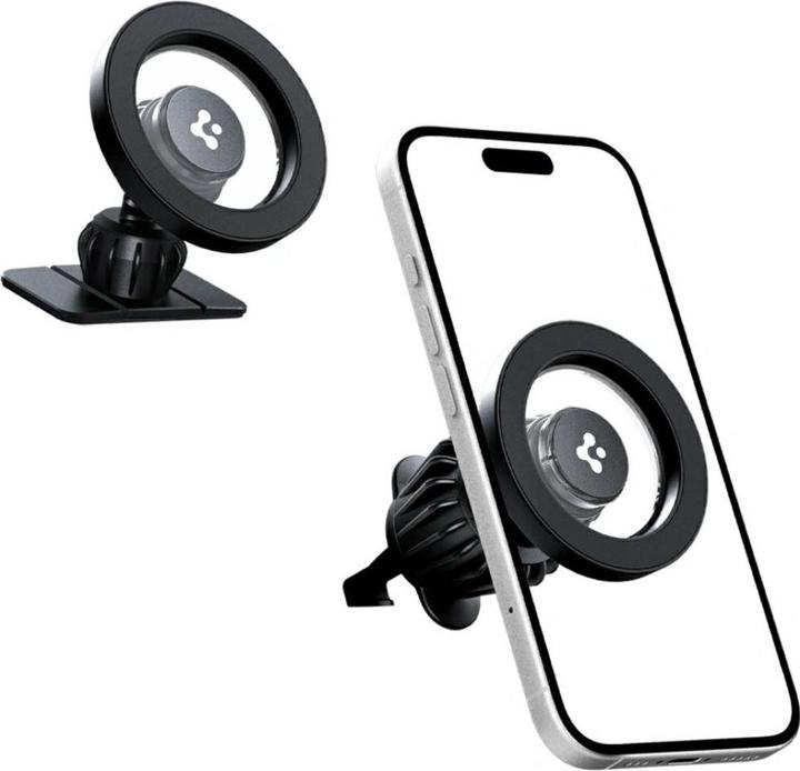 Immagine prodotto Spigen MFT13 Supporto MagSafe per auto per cockpit o ventilazione - Nero