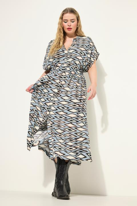 Produktbild Studio Untold Maxikleid, A-Line, grafischer Print, Halbarm (50, 52)