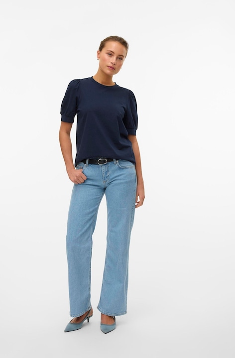 Actual product image Vero Moda VMALEXIS Niedrige Taille Jeans Weit geschnitten (W31/L32)