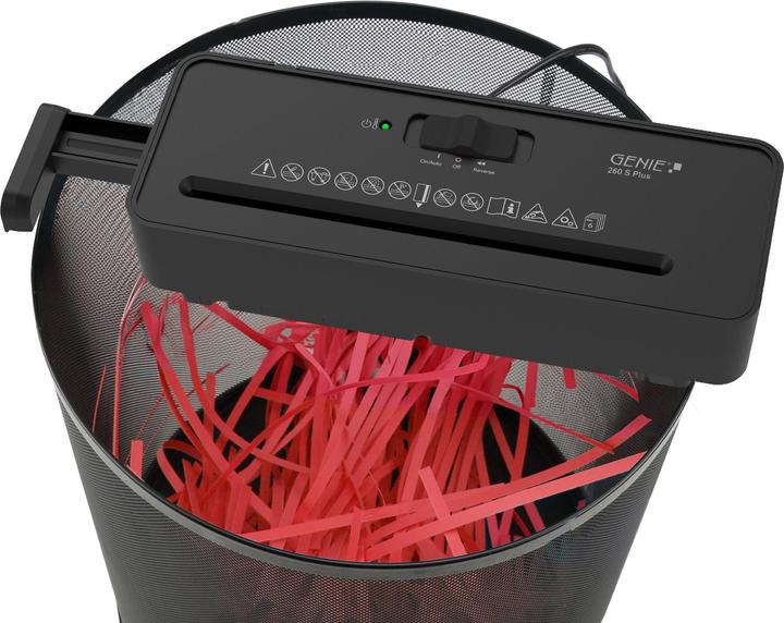 Produktbild Genie Aktenvernichter 260 S Plus Aufsatzaktenvernichter (Streifenschnitt)
