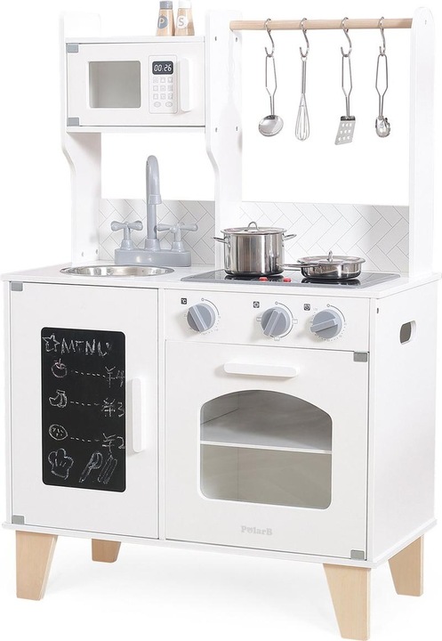 Produktbild Viga Toys hölzerne spielküche - weiss weiss