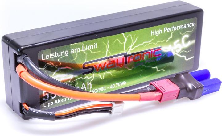 Swaytronic HC 2S 7.4V 5500mAh 45C/90C EC5 (7.40 V, 5500 mAh)