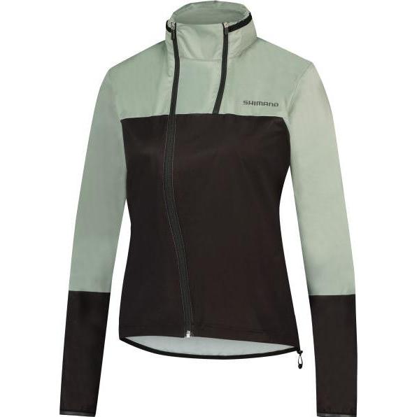 Shimano, Damen, Velojacke, Kumano Jacke (XXL), Grün, XXL