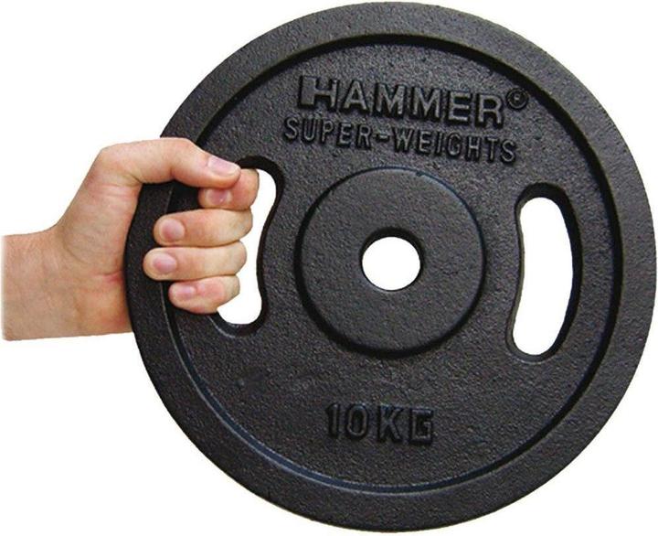 Actual product image Hammer Fitness Weight discs 1 x 5 kg (1 x 5 kg)