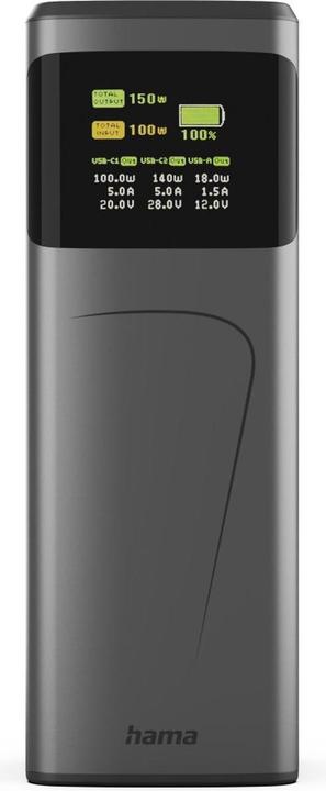 Actual product image Hama High Power (24000 mAh, 150 W)