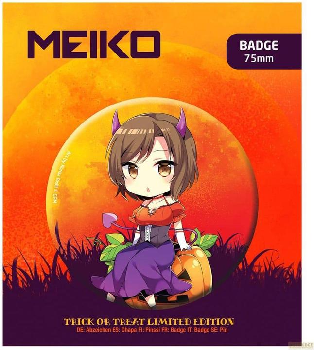 POPbuddies Hatsune Miku distintivo Halloween Edizione Limitata Meiko