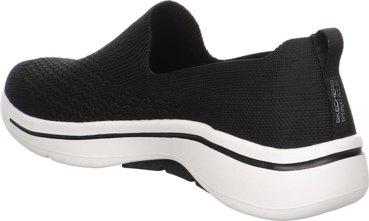 Immagine prodotto Skechers 124418/BKW Go Walk Arch Fit-Delora Donna Sneaker Pantofola Bassa Nero/Bianco (39)