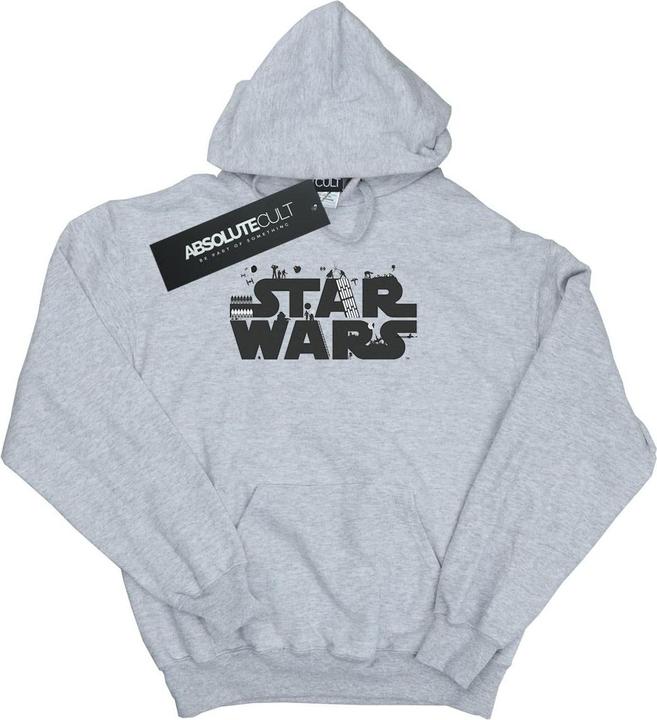Image du produit Star Wars - Sweat à capuche MINIMALIST LOGO - Homme (S)