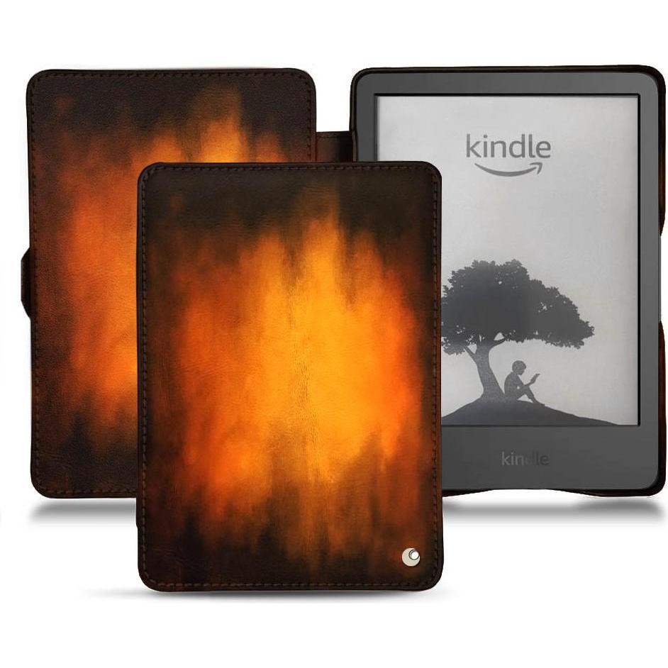 Noreve Lederschutzhülle horizontal (Kindle), Tablet Hülle, Violett