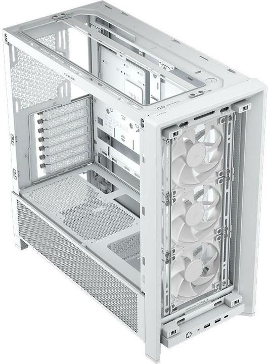 Produktbild Corsair Geh Midi FRAME 4000D RS Mid-Tower, White (ATX, mATX, Mini-ITX)