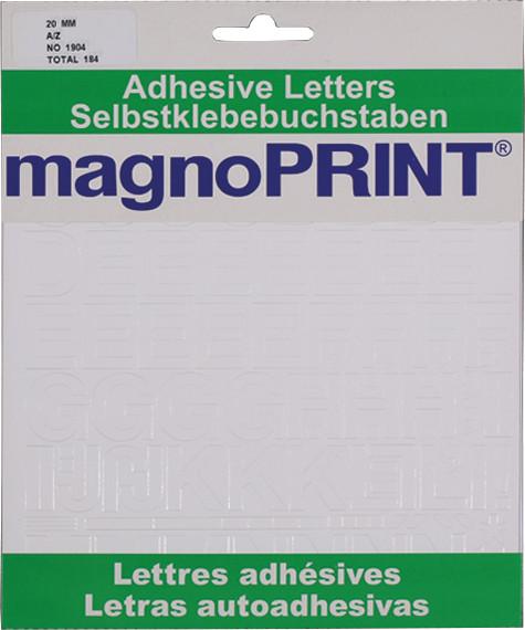 Produktbild Magnoprint Selbstklebebuchstaben