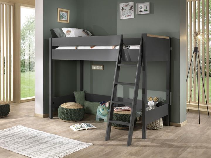 Actual product image Vipack Half-height bed London 2-piece set (90 x 200 cm)