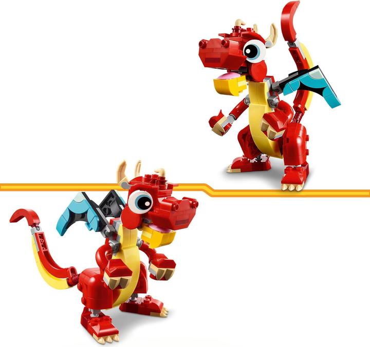 Produktbild LEGO Roter Drache (31145, LEGO Creator 3-in-1)