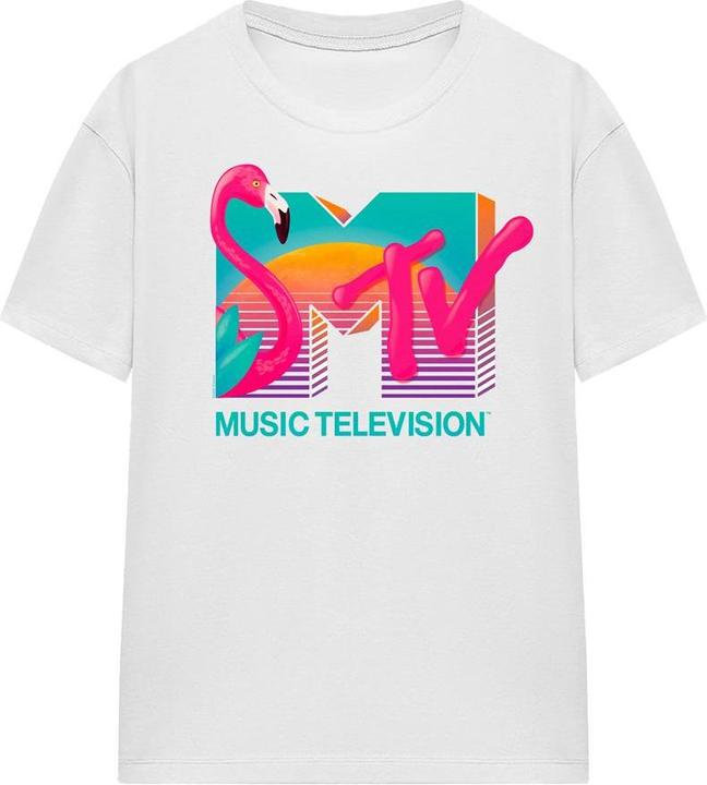 Immagine prodotto MTV Vibrant Maglietta Tramonto del Fenicottero Adulto Unisex (M)
