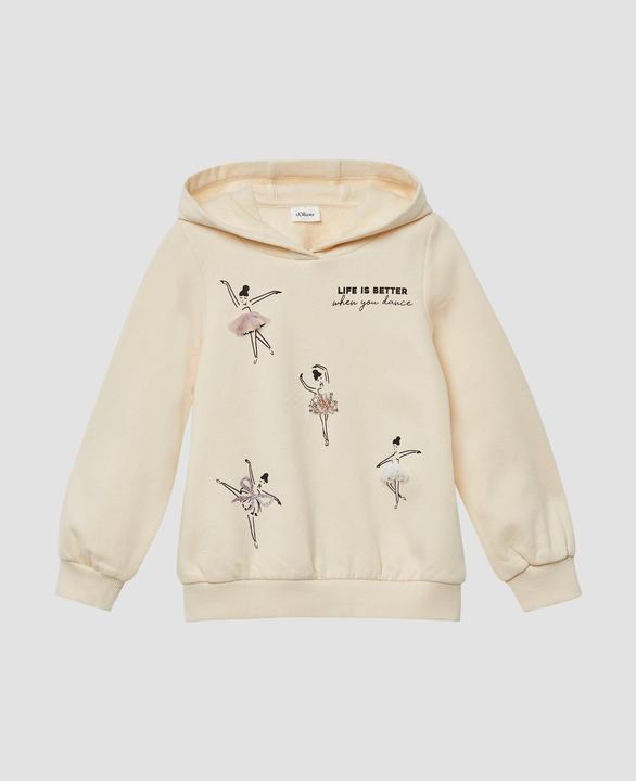 Produktbild s.Oliver Sweatshirt Kuscheliger Hoodie mit Artwork (92)