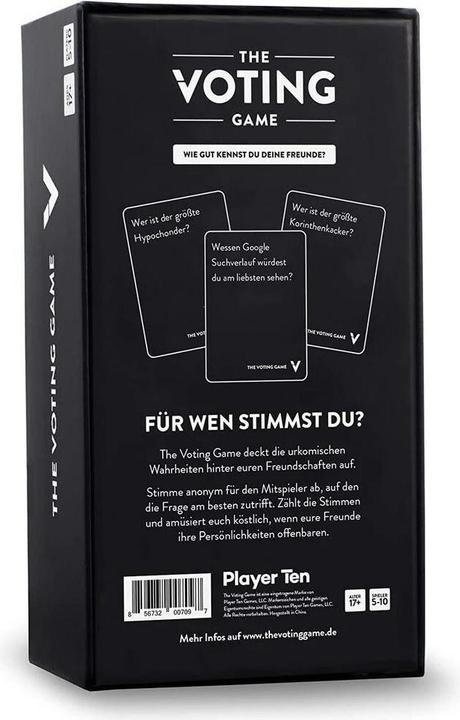 Produktbild Dyce Games The Voting Game (Deutsch, 4 - 10 Spieler)