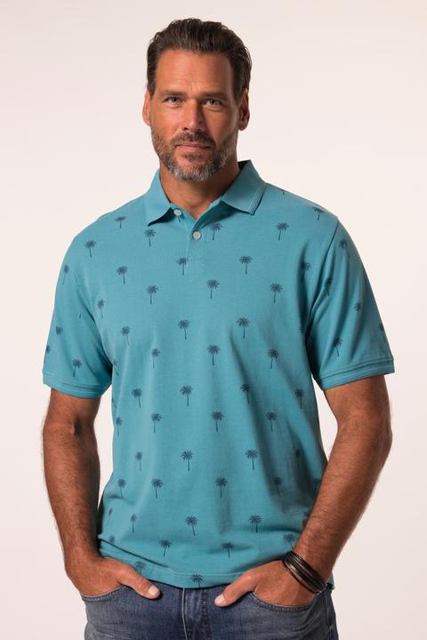 Produktbild JP1880 JP 1880 Poloshirt, Halbarm, Piqué, Alloverdruck (5XL)